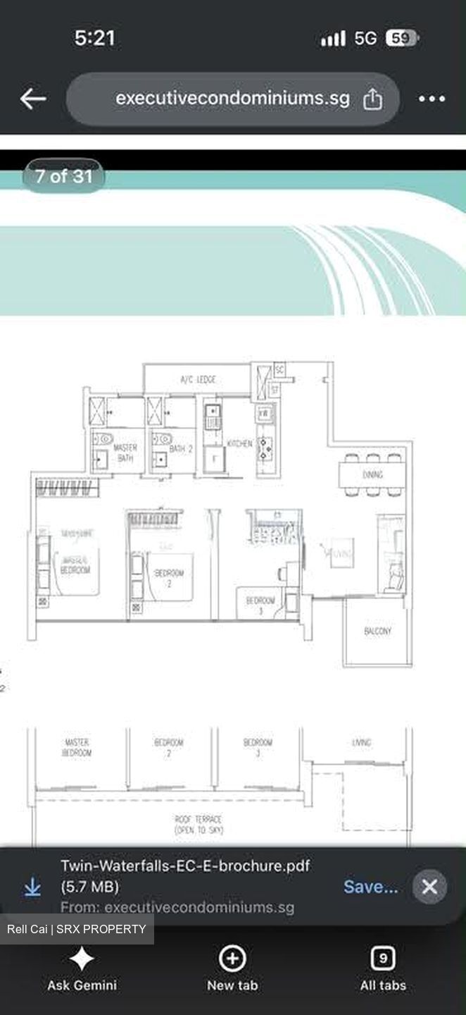 Twin Waterfalls (D19), Condominium #637825191